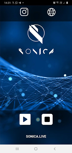 Android application Sonica Radio Station screenshort