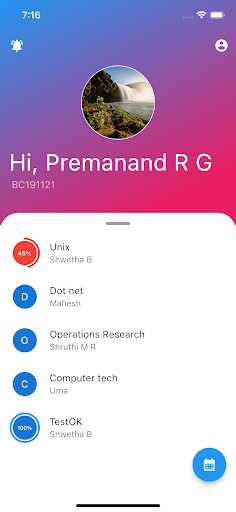 Android application Attendance : School & College screenshort