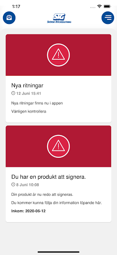 Android application Svensk Tryckgjutning AB - STG screenshort