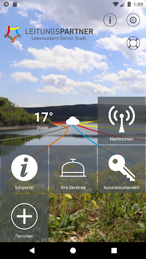 Android application Leitungspartner screenshort