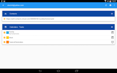 Captura de Pantalla 6 Contacts & Calendars on iCloud android