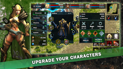 Fantasy Heroes: Legendary Raid RPG d'azione offline