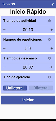 Android application Timer ON screenshort