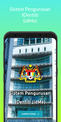 Android application idMe Sistem Pengurusan ID screenshort