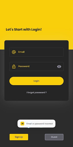 HurryApp Branch Screen 3