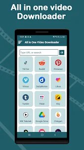 All In One Video downloader