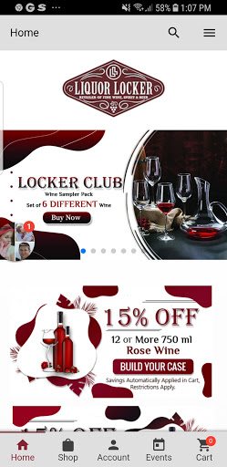 Liquor Locker Screenshot 1 - AppWisp.com