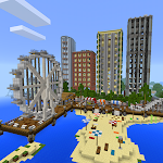 Cover Image of ดาวน์โหลด City Maps for Minecraft PE  APK