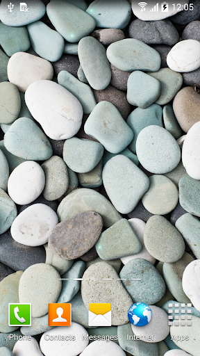 Stones in Water Live Wallpaper Screen 2