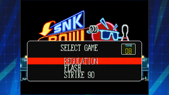 LEAGUE BOWLING ACA NEOGEO