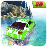 Water Surfer: Beach Racing Car Driver Simulator 3D icon