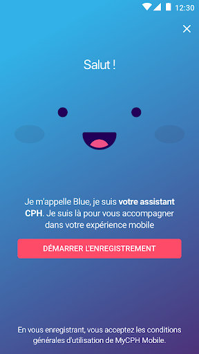 MyCPH Mobile Screen 2