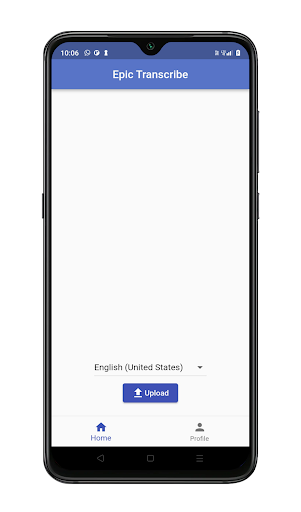Audio to Text Screen 2