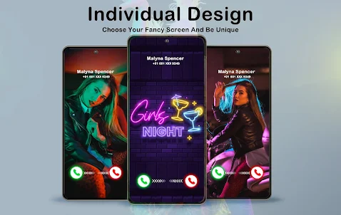 HD Caller Screen and theme