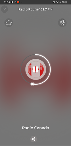 Android application Rouge 102.7 FM CITE-FM-1 Sherb screenshort