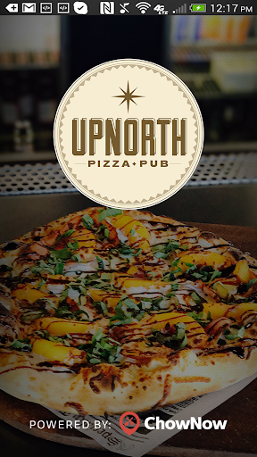 Android application Up North Pizza Pub screenshort