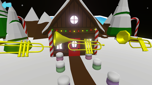 Android application Gingerbread Advent AR screenshort