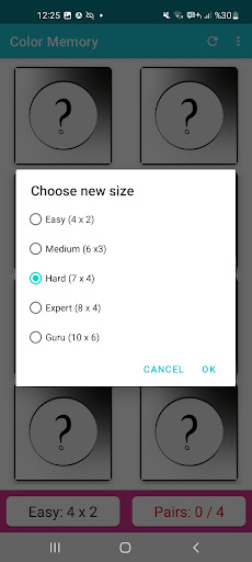 Color Memory - Matching Puzzle Screen 3