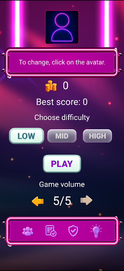 #4. Plinko Neon Glow (Android) Podle: Anubis Appz LTD