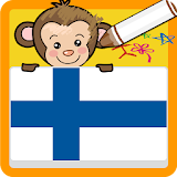 Coloring game Finnish icon
