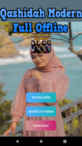 Android application Qashidah Gasentra Modern screenshort