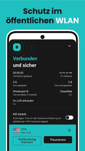 Surfshark: VPN für mehr Schutz Snaps 1