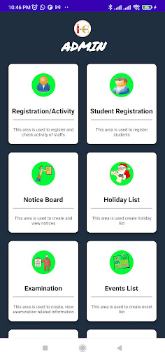 iCampuz Admin Screen 3