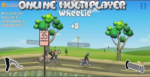 Imágen 3 Wheelie King 2D - moto game android