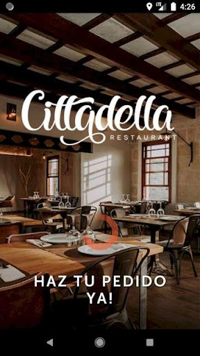 Android application Cittadella Restaurant screenshort