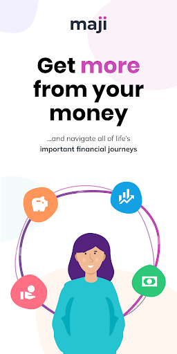 Android application Maji: Money management screenshort