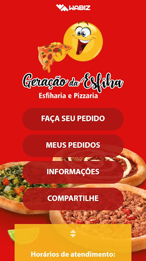 Android application Geração da Esfiha screenshort
