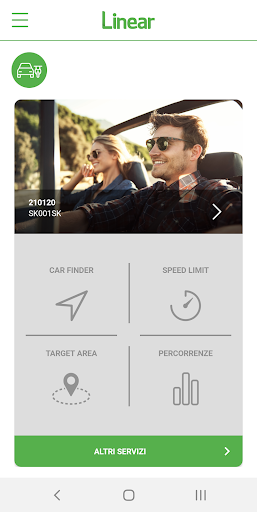 Android application AutoBox – solo per satellitare screenshort