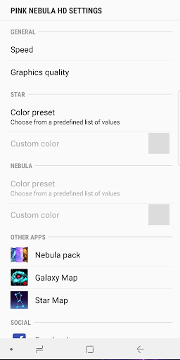 Pink Space Nebula HD