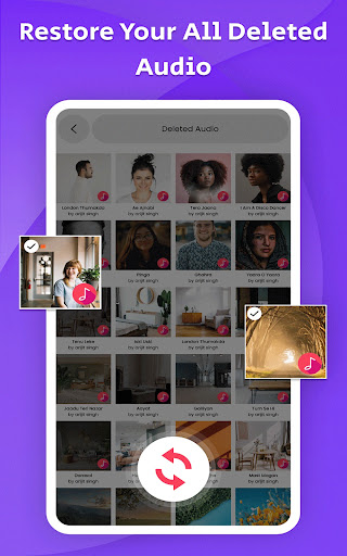 Recover deleted photos and Video