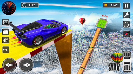 Ramp Car Racing : Car stunt Screen 2