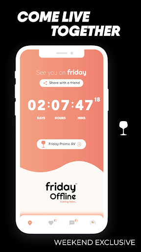 Friday Dating - Live Match Screen 3