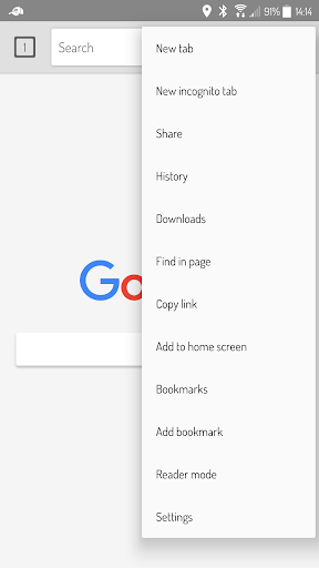 Android application Xooloo Internet for Digital Co screenshort
