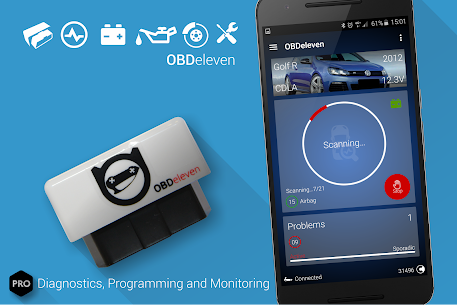OBDeleven car diagnostics v0.53.0 MOD APK (Unlimited Credits/Pro Download) Free For Android 8