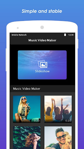 Video Maker & Photo Music Video  screenshots 1