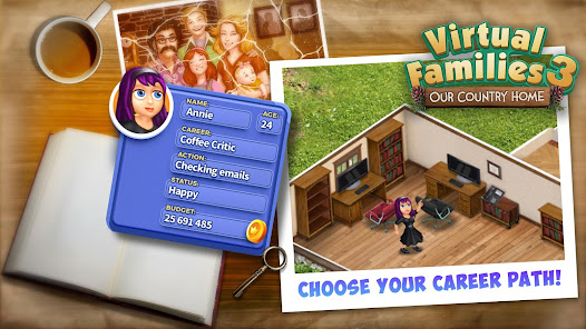 Virtual Families 3 Mod APK Download For Android (Unlimited Money) V.1.8.71 Gallery 4