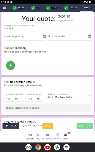 Trusted Dispatch Screen 3