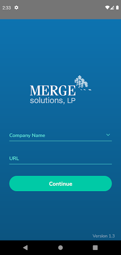 Android application MERGE Oasis Mobile screenshort