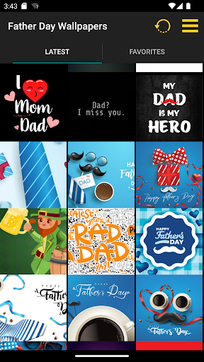 Happy Father day : Wallpaper Screen 2