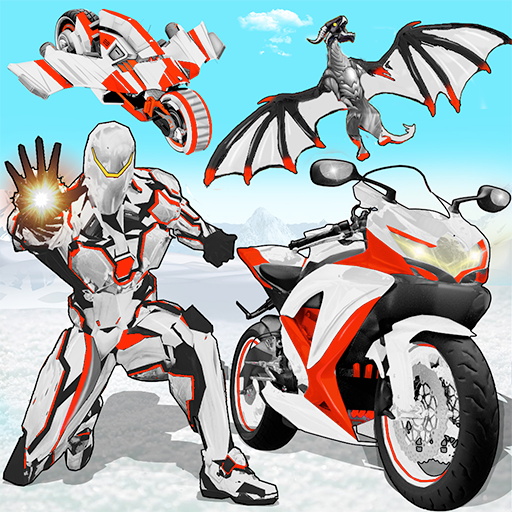 Snow Bike Transform Robot Game 1.0.76 Icon