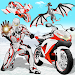 Snow Bike Transform Robot Game APK