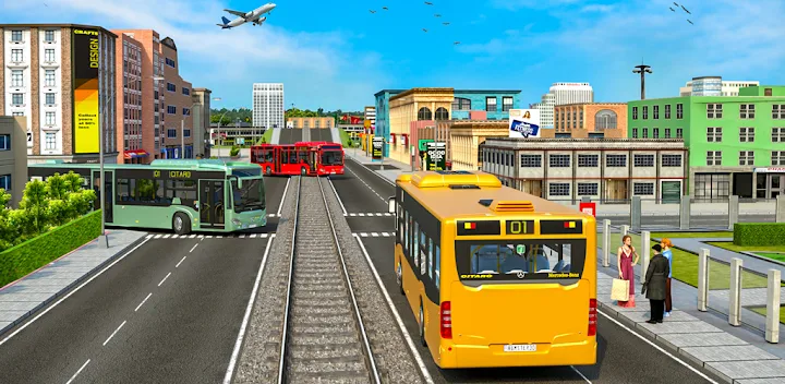 Bus Simulator America-City Bus  MOD APK (High Damage) 0.2