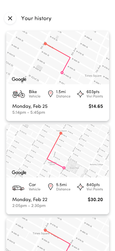 VIVI Delivery Screen 2