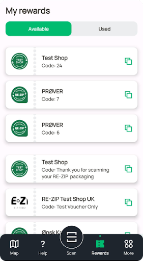 Android application RE-ZIP screenshort