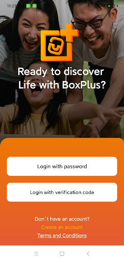 BoxPlus Courier Screen 2