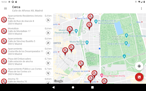 Screenshot 5 Buscador de estacionamiento android